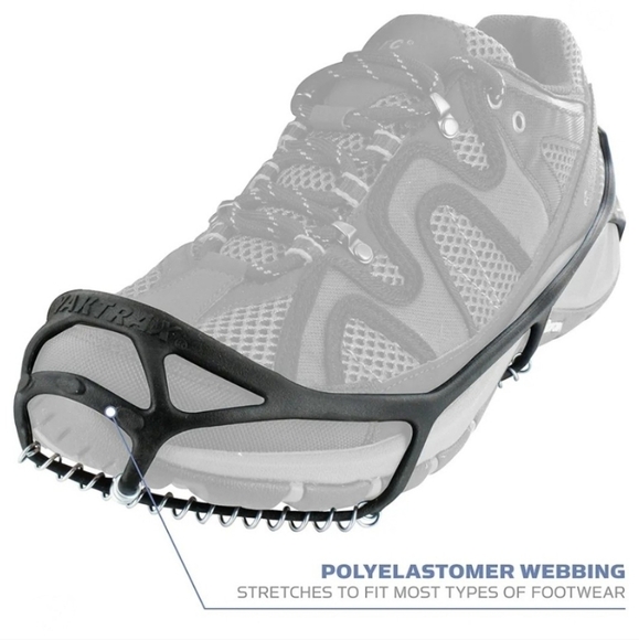 Yaktrax Walk Traction Unisex 1  Pair Cleats for Walking on Snow Ice Size Medium - Picture 1 of 13